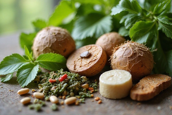 Natural ingredients for EcoMenThai supplements