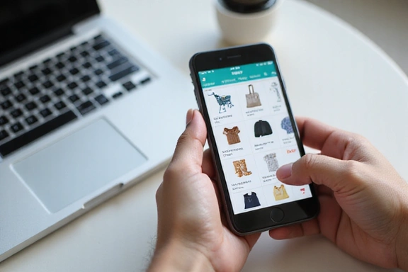 Online shopping process