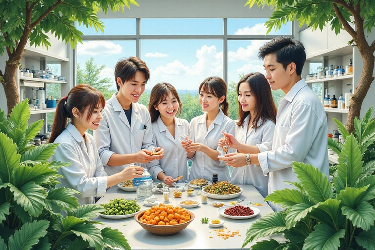 ภาพแสดงการก่อตั้ง EcoMenThai โดยมุ่งเน้นส่วนผสมจากธรรมชาติ